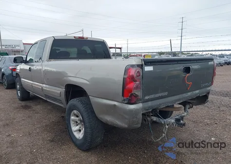 1999 Chevrolet Silverado 2500 Ls из США, поврежденный, VIN 1GCGC29UXXE221514